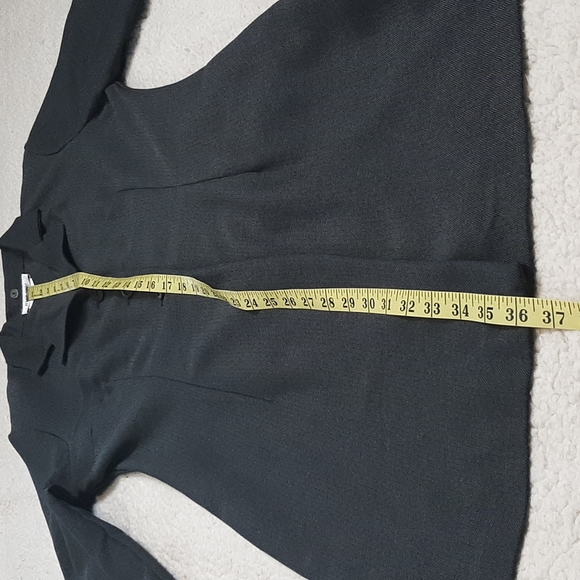 Women's Blazer Size 13 BYER TOO CALIFORNIA grey and black color Herringbone - Picture 9 of 12